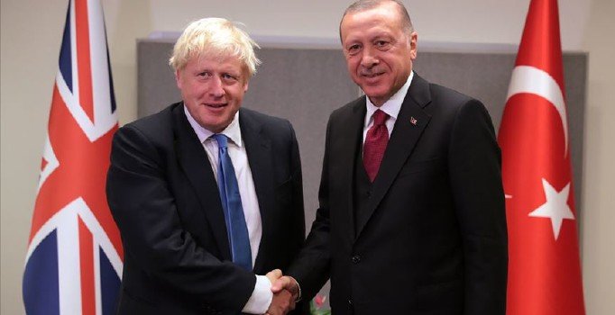 Erdoğan ile Johnson Libya, İran ve Suriye'yi görüştü