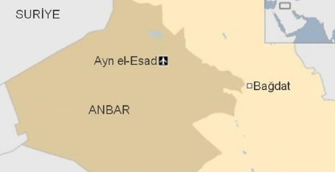 İran’ın vurduğu ABD’nin Irak’taki Ayn el-Esed Hava Üssü nerede? Ayn el-Esed Hava Üssü haritası