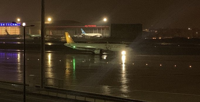 Sabiha Gökçen'de uçuşlar  yeniden başladı