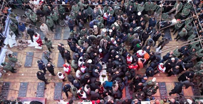 Kasım Süleymani'nin cenazesi toprağa verildi