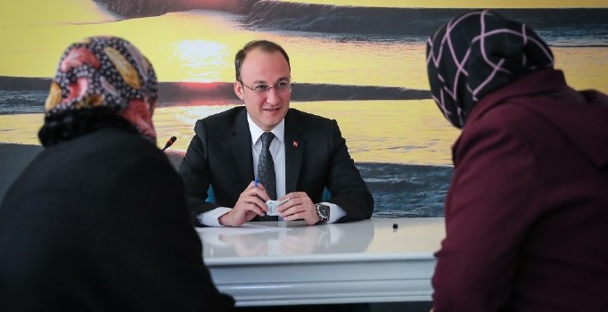 Başkan Örki vatandaşları dinledi