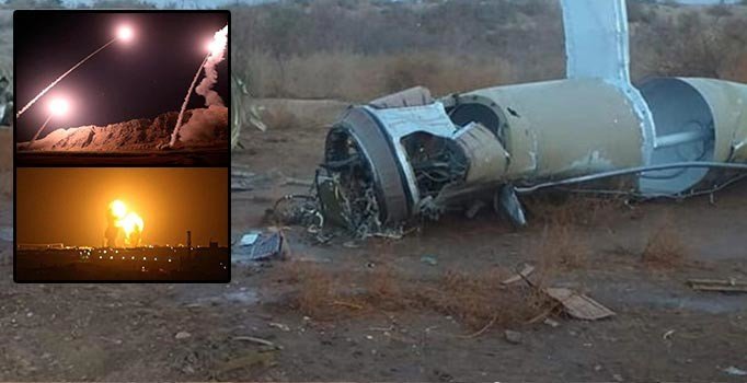 İran'ın ABD'yi vurduğu 'intikam füzeleri'nden ilk kareler