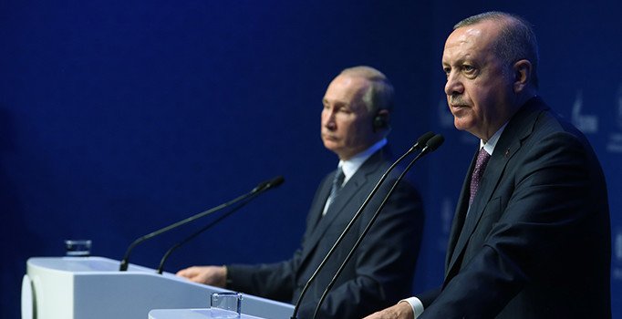 Cumhurbaşkanı Erdoğan ve Rusya lideri Putin'den ortak Libya çağrısı