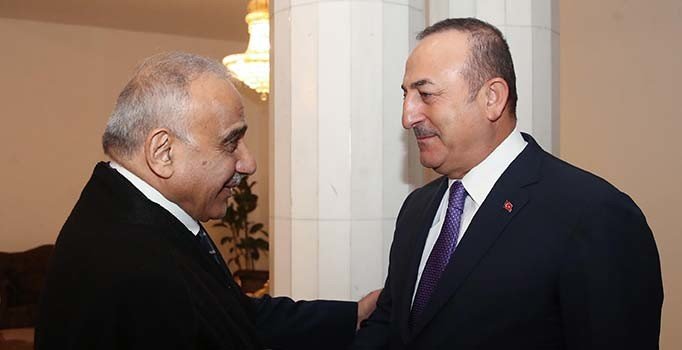 Çavuşoğlu, Irak Başbakanı Abdulmehdi ile görüştü