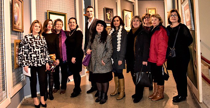 Mevlana'nın hoşgörüsü tuvallerde