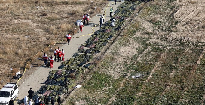 İran: Ukrayna uçağı operatörün hatası sonucu düşürüldü