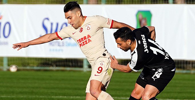 Galatasaray'ın yeni transferleri sahaya çıktı