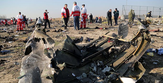 İran, Ukrayna uçağının düşme sebebini yarın açıklayacak