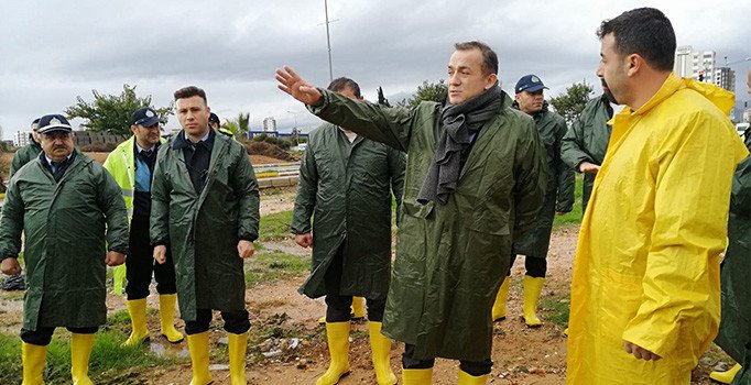 Yenişehir Belediyesi sele karşı teyakkuzda