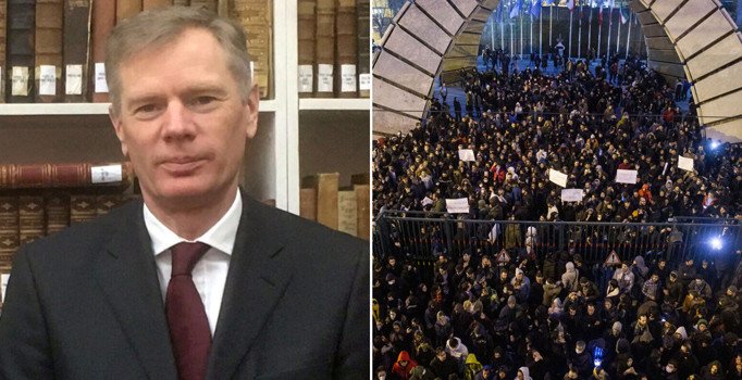 İngiltere'nin Tahran Büyükelçisi gözaltına alındı