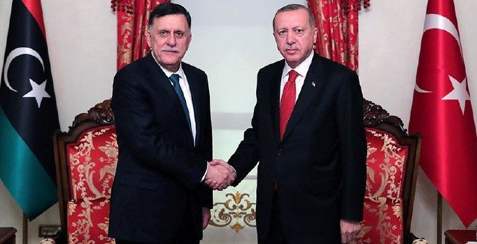 Erdoğan ile Serrac, Libya'daki ateşkes sonrası Dolmabahçe'de görüştü