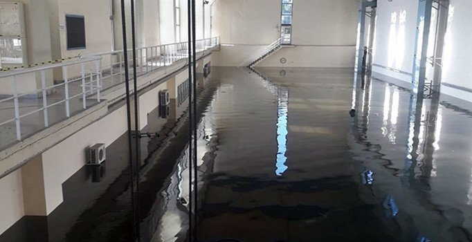 Ceyhan nehrindeki HES'te patlama: 1 yaralı