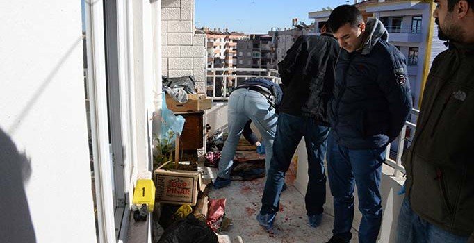 Mangal ateşi yakarken deodorant şişesi bomba gibi patladı