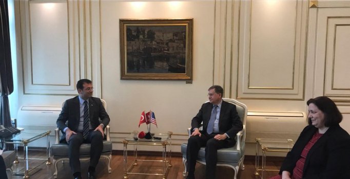 ABD Büyükelçisi Satterfield, İBB Başkanı İmamoğlu'nu ziyaret etti