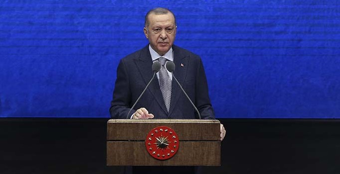 Erdoğan'dan İmamoğlu'nun eşine gönderme: Teröristin yazdığı kitabın tiyatrosunu izliyorlar