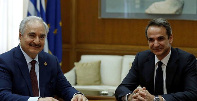 Hafter ile Yunan hükümetinden işbirliği: Türklerin anlaşması geçersiz
