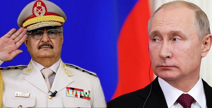 Hafter'den Putin'e mektup: Rusya'ya gelmeye hazırım
