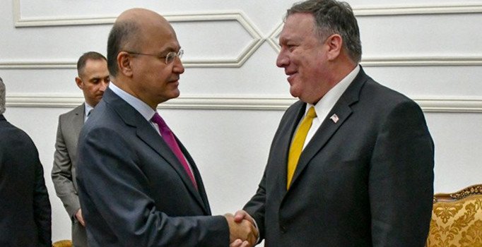 Irak Cumhurbaşkanı ile ABD Dışişleri Bakanı DEAŞ'ı görüştü