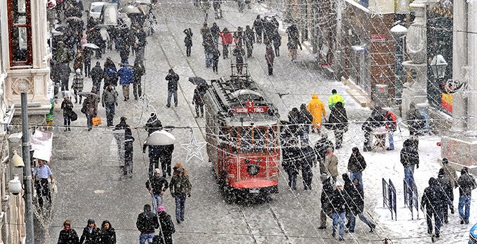 İstanbul'da perşembe günü kar yağışı bekleniyor