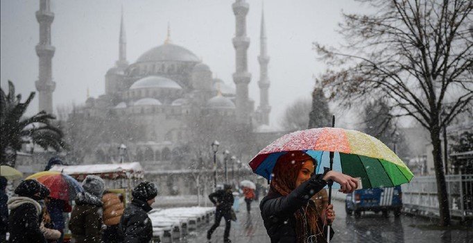 İstanbul'da karla karışık yağmur bekleniyor