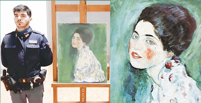 Çalıntı tablonun ressamı Klimt