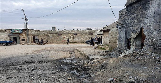 Son dakika! Tel Rıfat'tan Afrin ve Azez'e peş peşe saldırı