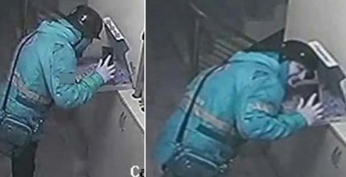 Pizzaya tüküren kurye hakkında 18 yıla kadar hapis istemi