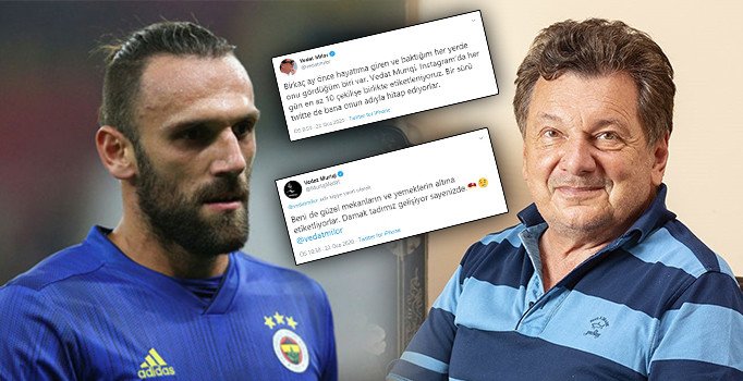 Gurme Vedat Milor ve futbolcu Vedat Muriç'in diyaloğu sosyal medyada gündem oldu