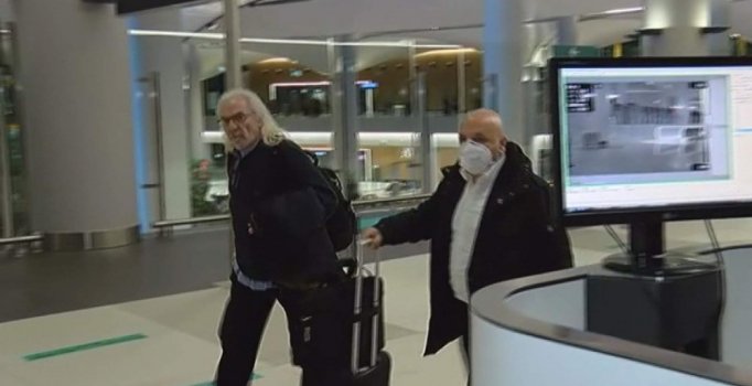 Çin'den gelen yolcular termal kameralarla kontrol ediliyor