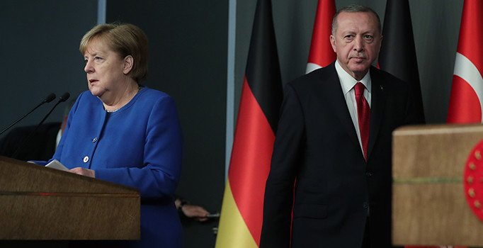 Erdoğan-Merkel ortak açıklamasında Libya çağrısı: UMH'ye destek, tercih değil yükümlülüktür