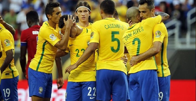 Brezilya Haiti'yi 7-1'le geçti