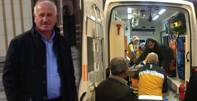 Deprem sırasında kalp krizinden öldü