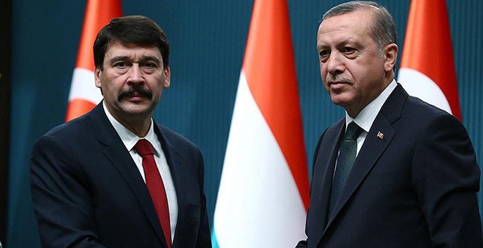 Macaristan Cumhurbaşkanı Janos Ader'den, Cumhurbaşkanı Erdoğan'a taziye mesajı