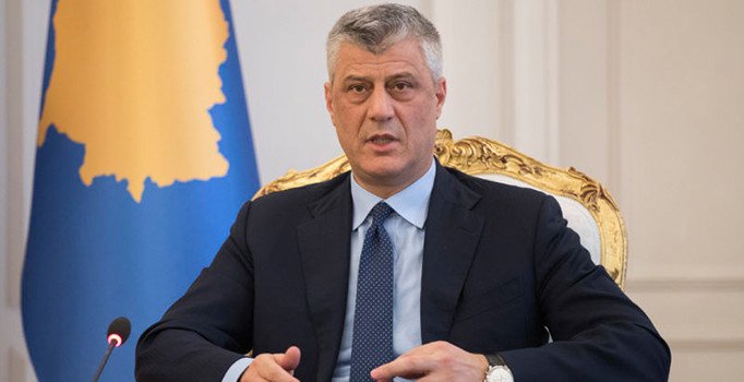 Kosova Cumhurbaşkanı Thaçi, Türkiye'ye yardım için hazır olduklarını belirtti