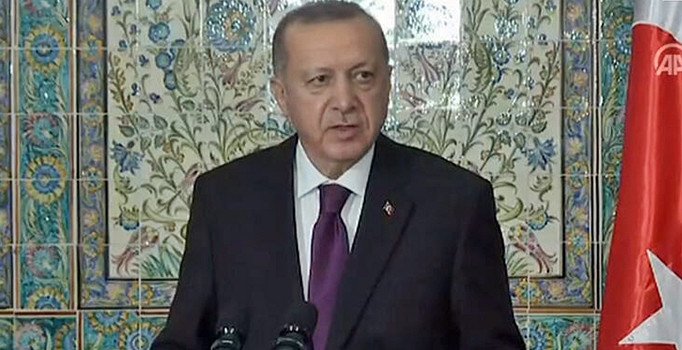 Cezayir'de konuşan Cumhurbaşkanı Erdoğan'dan Libya mesajı