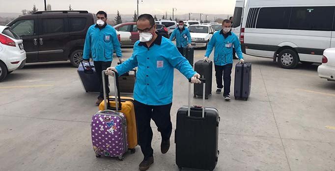 Aksaray kolonavirüse karşı tetikte: 10'u Çinli 12 kişinin tedavisi sürüyor