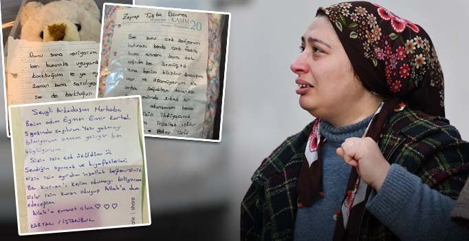 Elazığlı depremzedelere duygu yüklü mektuplar