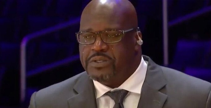 Kobe Bryant'ı anlatan Shaquille O’Neal gözyaşlarına boğuldu