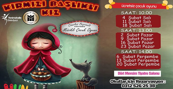 Yenimahalleli çocuklar masal diyarında yolculuğa çıkıyor