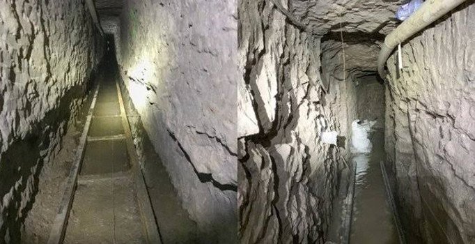 ABD ile Meksika sınırında "en uzun" kaçakçılık tüneli keşfedildi