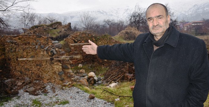 Malatya'da Kemal Sunal'ın doğduğu ev de yıkıldı