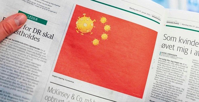 Danimarka, bayrak krizinde Pekin'den gelen uyarıya direnmedi