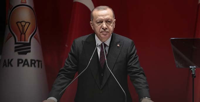Erdoğan'dan şehitler için taziye mesajı
