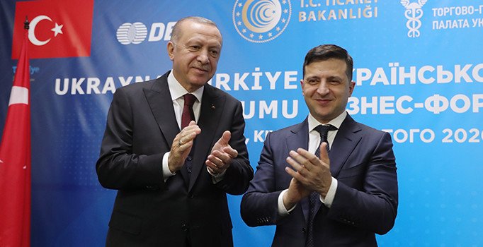 Erdoğan ile Zelenskiy serbest ticaret anlaşmasında mutabık kaldı