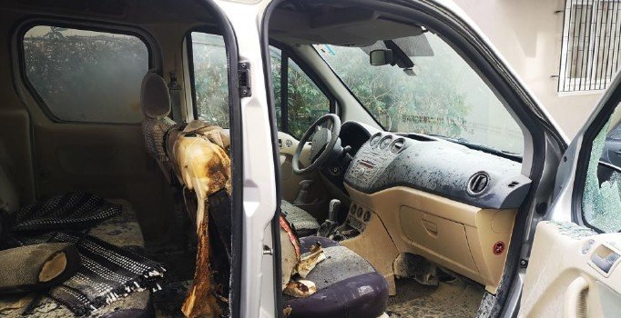 Babasının aracını yaktı, haykırdı: Bana kalmayan başkasına kalmasın