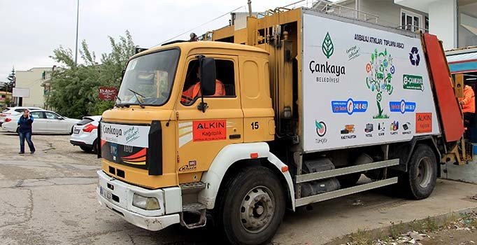 Çankaya Belediyesinden bir yılda 60 bin ton ambalaj atığı