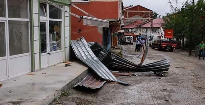 Ordu'da okullara fırtına tatili