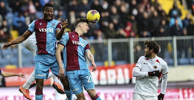 Süper Lig'in yeni lideri Trabzonspor