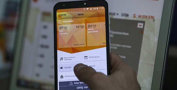 ÖSYM'den aday işlemleri için mobil uygulama