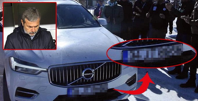 Konyaspor'a veda eden Aykut Kocaman'ın plakasında detay taraftarı duygulandırdı